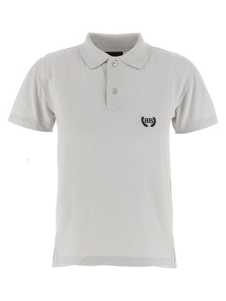 Balenciaga Gray Cotton Polo Shirt