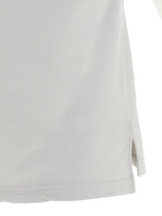 Balenciaga Gray Cotton Polo Shirt