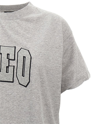 Balenciaga Gray Cotton T-Shirt