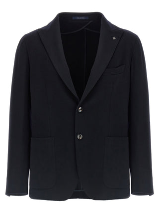 Tagliatore Blue Cashmere Blazer