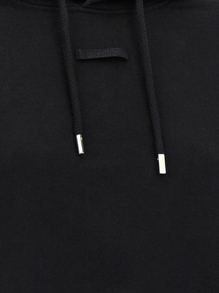 Jacquemus Black Cotton Hoodie