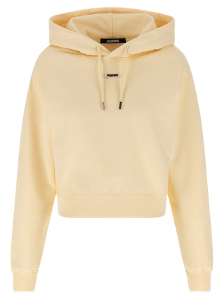 Jacquemus Beige Cotton Hoodie
