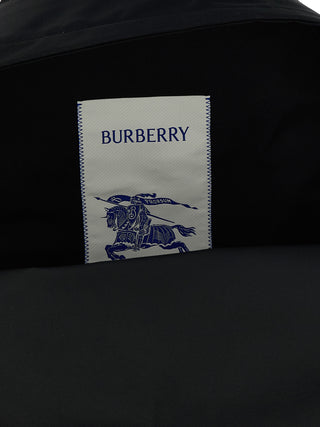 Burberry Black Polyester Backpack