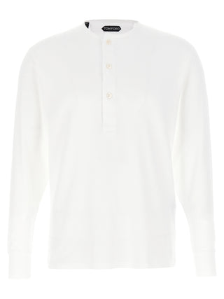 Tom Ford White Cotton T-Shirt