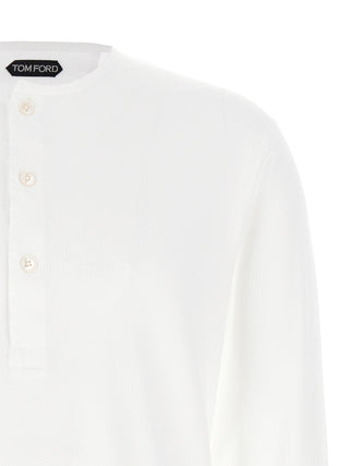 Tom Ford White Cotton T-Shirt