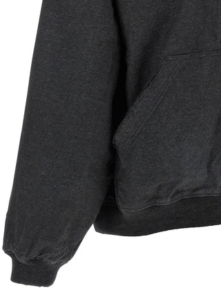 Balenciaga Gray Cotton Sweatshirt