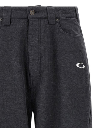 Balenciaga Gray Cotton Casual Pants