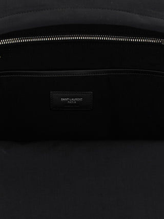 Saint Laurent Black Polyamide Backpack