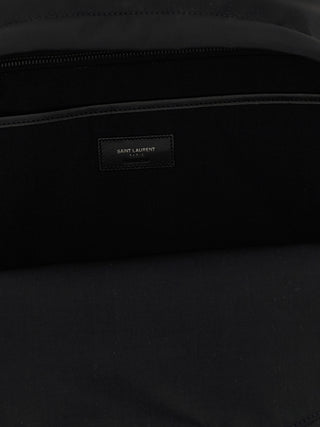 Saint Laurent Black Polyamide Backpack