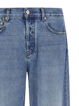 Jacquemus Blue Cotton Straight-Leg Jeans