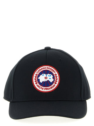 Canada Goose Black Polyester Cap (Baseball Hat)