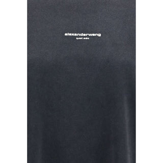 Alexander Wang Black Cotton Sweatshirt