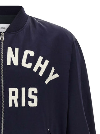 Givenchy Blue Cotton Bomber