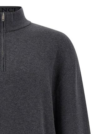 Balenciaga Gray Cotton Cardigan