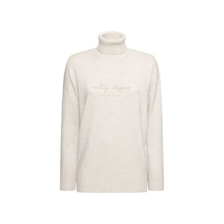 Brunello Cucinelli Beige Cashmere Turtleneck