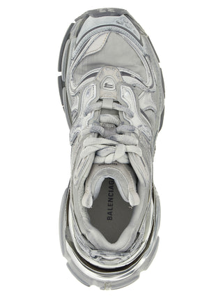 Balenciaga Gray Polyethylene Athletic Sneakers