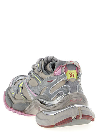 Balenciaga Multicolor Polyethylene Athletic Sneakers