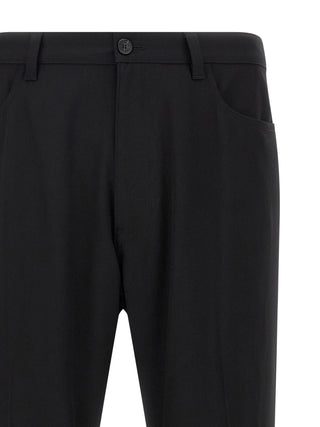 Balenciaga Black Wool Dress Pants
