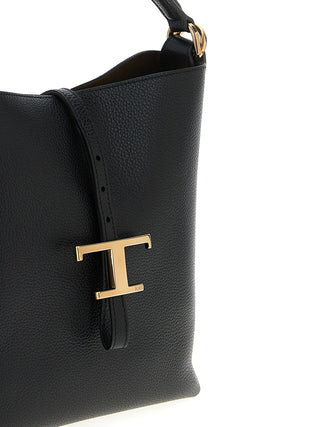 Tod's Black Calfskin Handbag