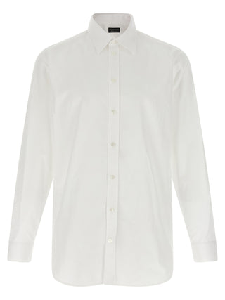 Balenciaga White Cotton Blouse