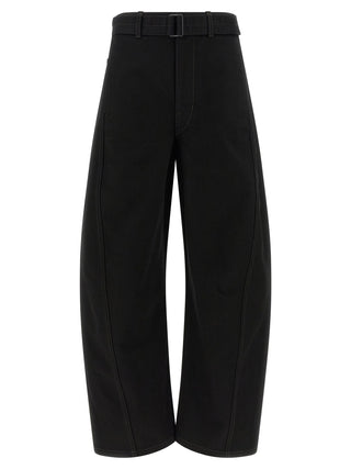 Lemaire Black Cotton Jeans Denim