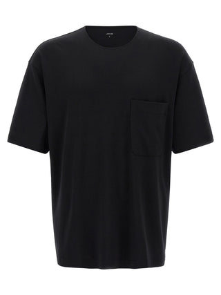 Lemaire Black Cotton T-Shirt