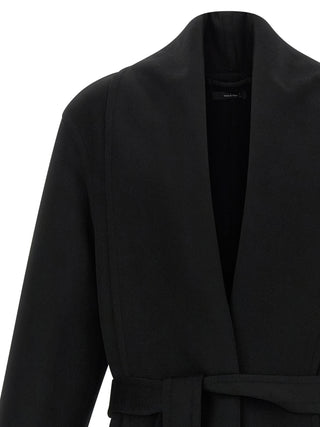 Tom Ford Black Virgin Wool Coat