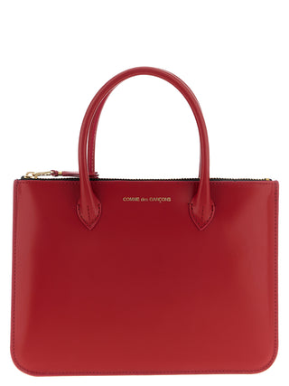 Comme Des Garçons Multicolor Cowhide Handbag