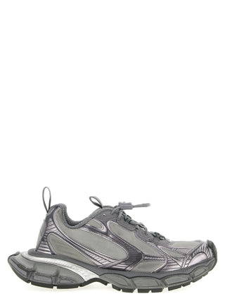 Balenciaga Gray Polyester Athletic Sneakers