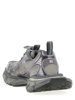Balenciaga Gray Polyester Athletic Sneakers