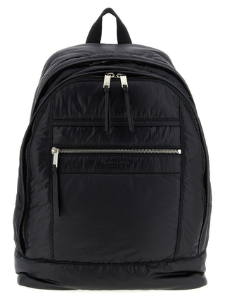 Saint Laurent Black Calfskin Backpack