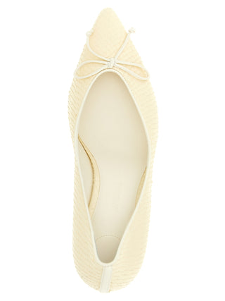 Jacquemus Beige Calfskin High Heel Pumps