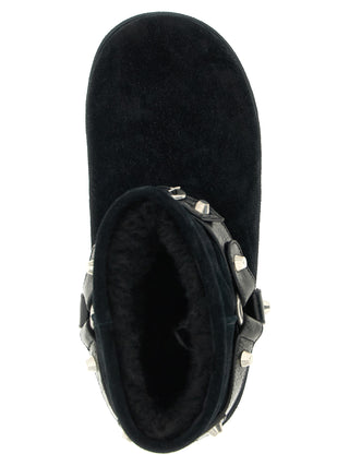 Balenciaga Black Calfskin Ankle Boots