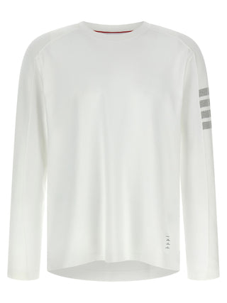 Thom Browne White Cotton T-Shirt