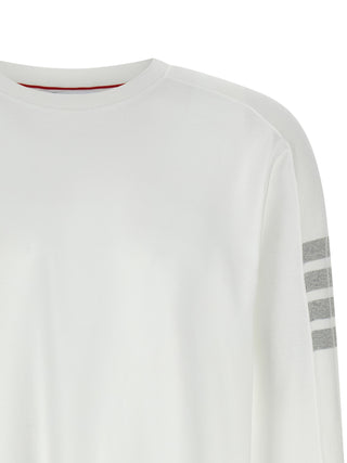 Thom Browne White Cotton T-Shirt
