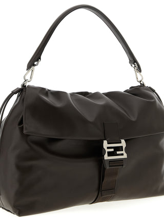 Fendi Brown Calfskin Handbag