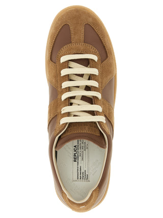 Maison Margiela Brown Calfskin Sneakers