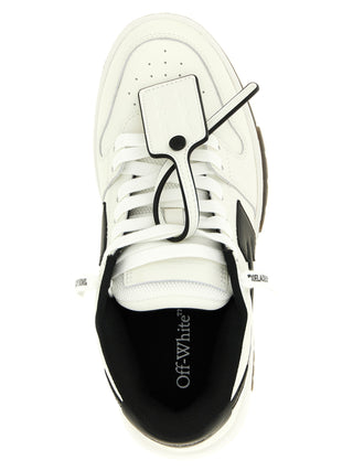 Off-White Bicolor Calfskin Low Top Sneakers