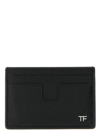 Tom Ford Black Calfskin Cardholder