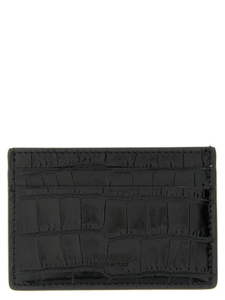 Tom Ford Black Calfskin Cardholder