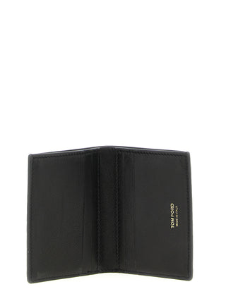 Tom Ford Black Calfskin Cardholder