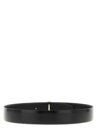 Tom Ford Black Calfskin Regular Belt