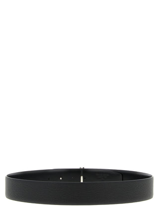Tom Ford Black Calfskin Regular Belt