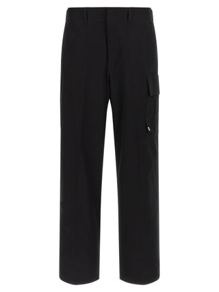 Fendi Black Cotton Cargo Pants