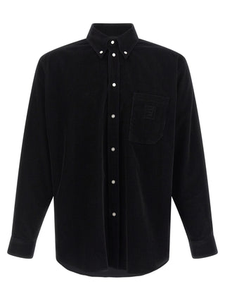 Fendi Black Cotton Blouse