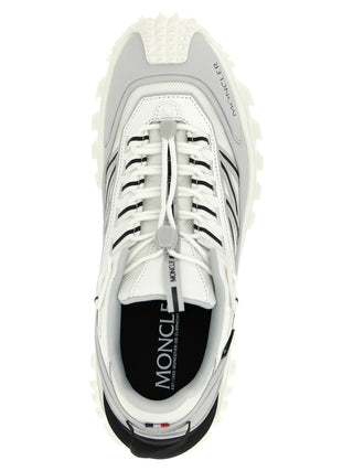 Moncler Gray Polyamide Athletic Sneakers
