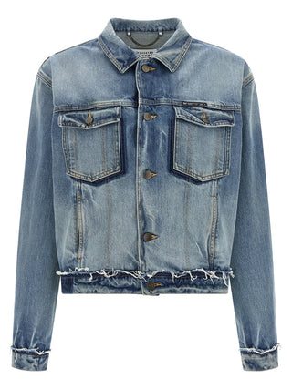Maison Margiela Blue Cotton Denim Jacket