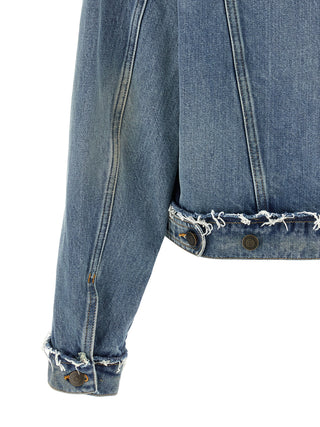 Maison Margiela Blue Cotton Denim Jacket
