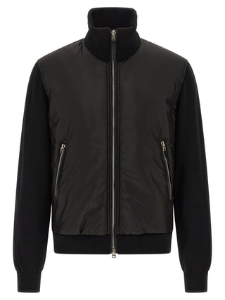 Tom Ford Black Wool Bomber