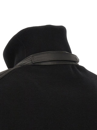 Tom Ford Black Wool Bomber